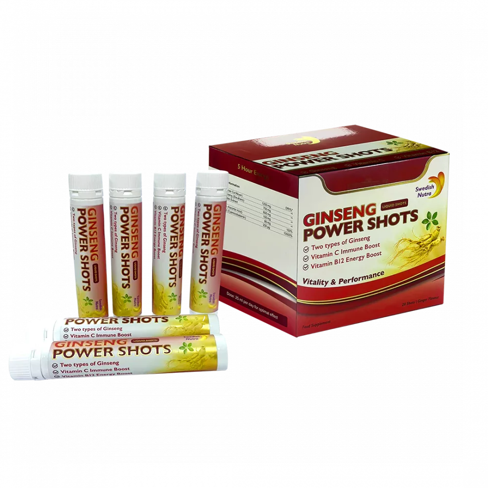 Swedish Nutra Ginseng Power shoty 20ks v balení x 25ml