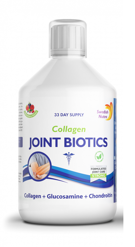 Swedish Nutra Collagen Joint Biotics (bez cukru) 500ml