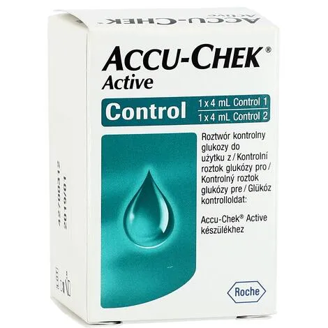 Accu-Chek Active Glucose Control, kontrolný roztok 2x4 ml