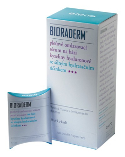 Bioraderm omladzovacie sérum proti vráskam 4 x 4 ml